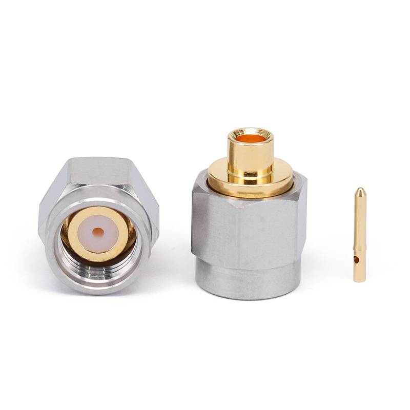 SMA Male Connector for .141'' Series Cables, DC - 18GHz