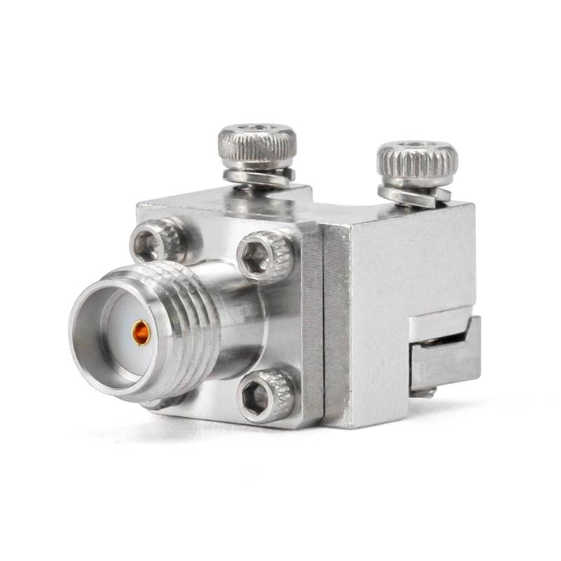 SMA Female Connector Solderless End Launch for PCB, Center Pin Diameter 0.51mm, DC - 26.5GHz
