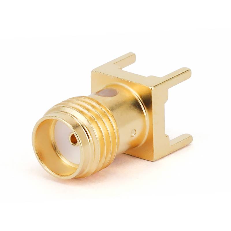 SMA Female Connector PCB Mount Soldering, DC - 18GHz