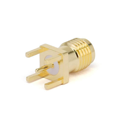 SMA Female Connector PCB Mount Soldering | DC - 6GHz
