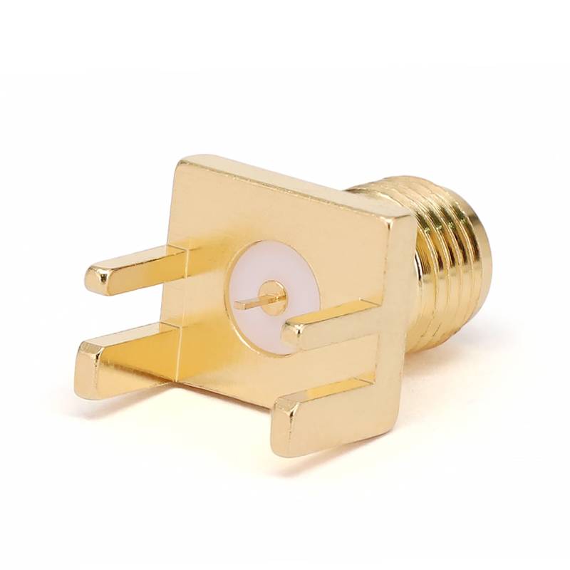 SMA Female Connector End Launch Suit for PCB Thickness 1.62mm, DC - 18GHz