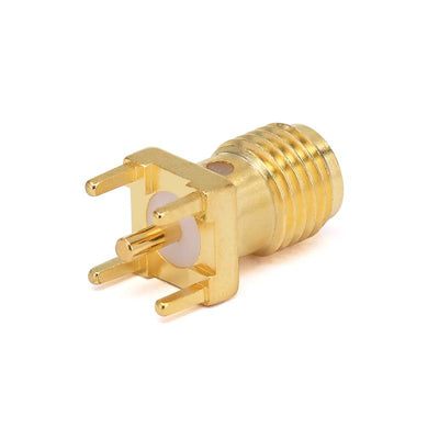 SMA Female Connector PCB Mount Soldering | DC - 18GHz