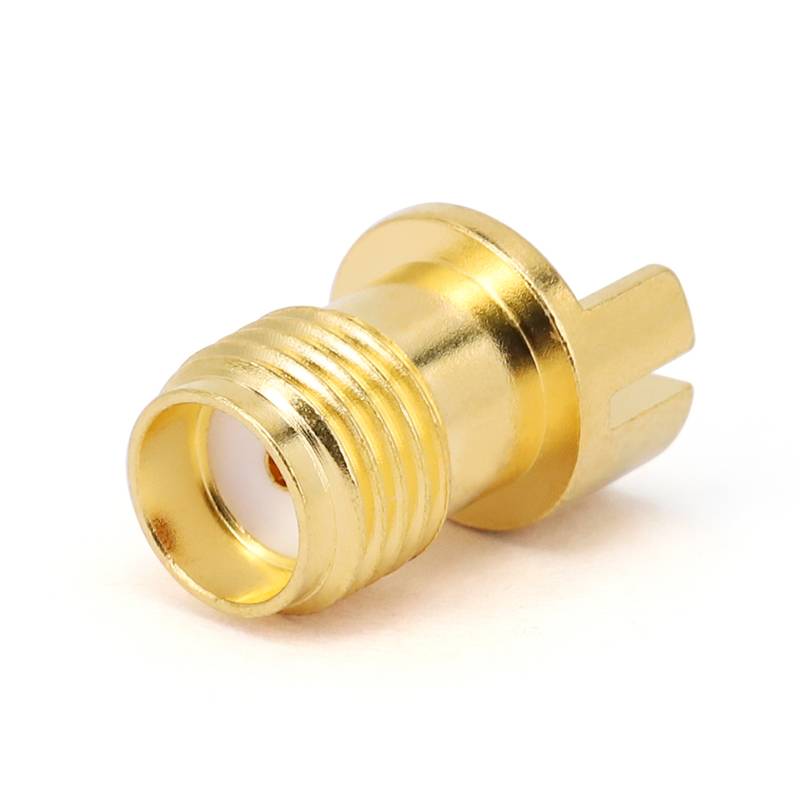 SMA Female Connector End Launch Suit for PCB Thickness 0.8mm, DC - 18GHz