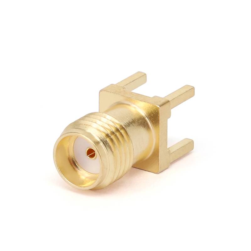 SMA Female Connector PCB Mount Soldering, Center Pin Diameter 1.27mm, DC - 6GHz