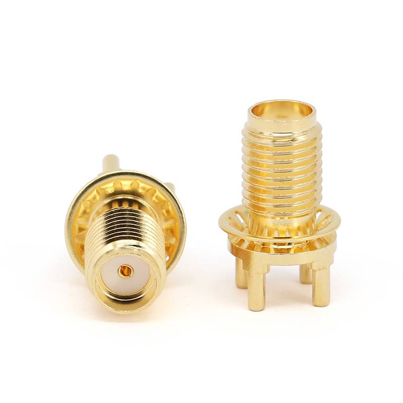 SMA Female Connector End Launch Suit for PCB | Length of Center Pin 0.9mm  |  DC - 12.4GHz