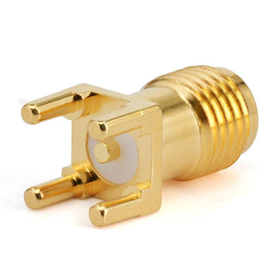 SMA Female Connector Vertical Launch Suit for PCB | Length of Center Pin 0.8mm | DC - 12.4GHz