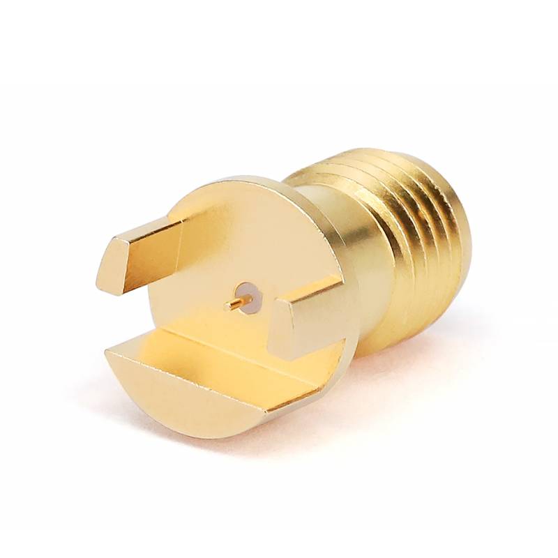 SMA Female Connector End Launch Suit for PCB Thickness 1.68mm Length of Center Pin 1.2mm, DC - 18GHz