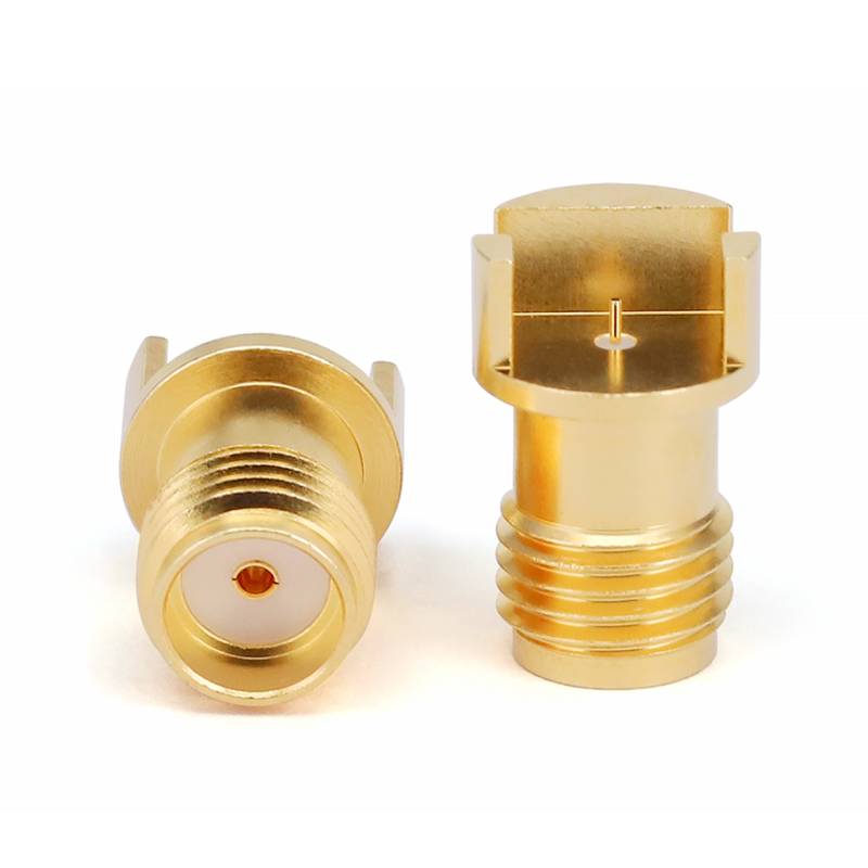 SMA Female Connector End Launch Suit for PCB Thickness 1.68mm Length of Center Pin 1.2mm, DC - 18GHz