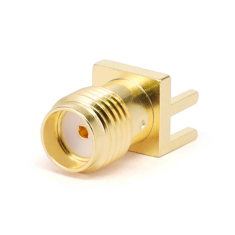SMA Female Connector End Launch Suit for PCB Thickness 2.0mm Length of Center Pin 0.9mm, DC - 18GHz