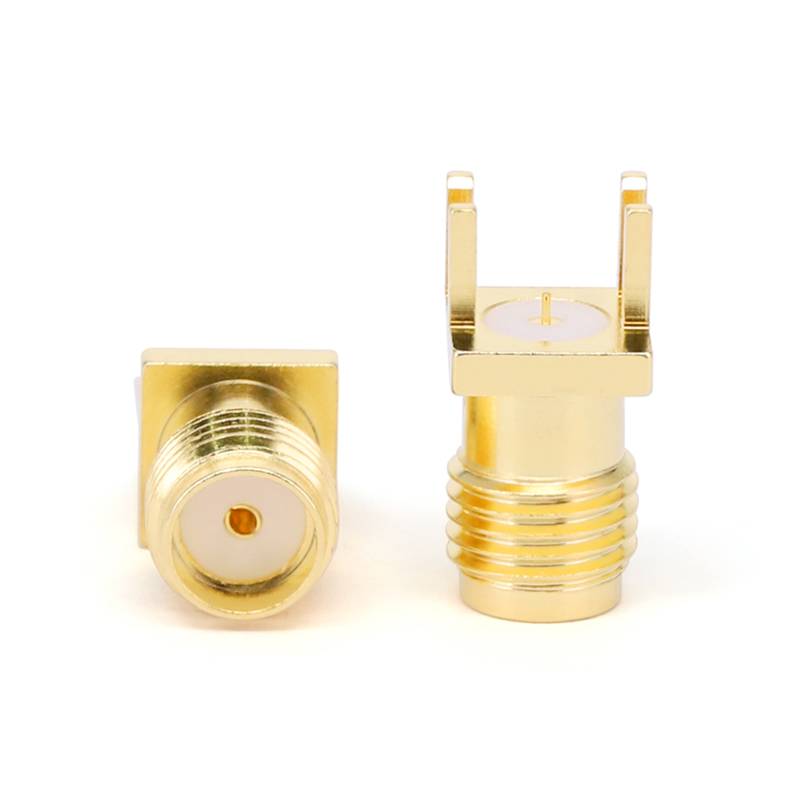 SMA Female Connector End Launch Suit for PCB Thickness 2.0mm Length of Center Pin 0.9mm, DC - 18GHz