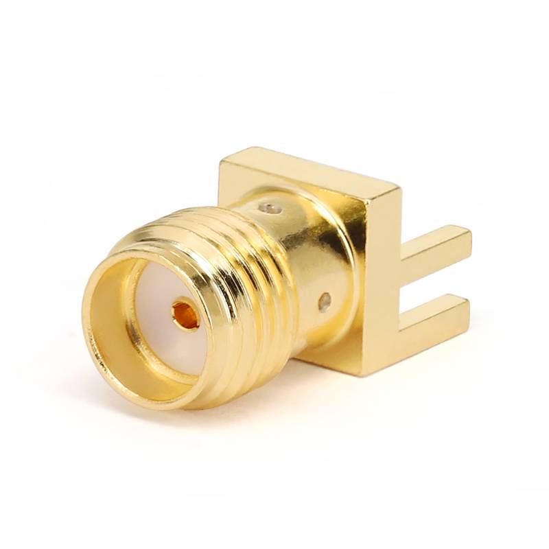 SMA Female Connector End Launch Suit for PCB Thickness 1.4mm, DC - 18GHz