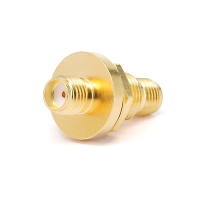 SMA Female to SMA Female Bulkhead Straight Adapter | DC-18GHz