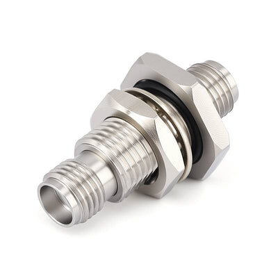 SMA Female to SMA Female Bulkhead Straight Precision Adapter | DC to 26.5 GHz