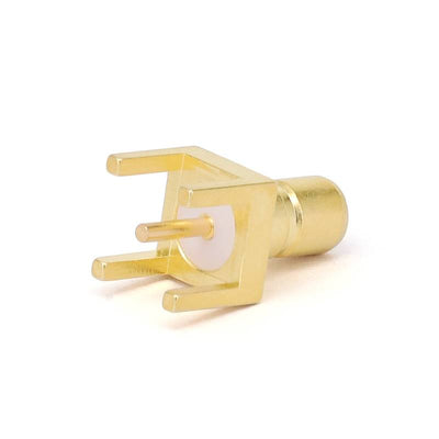 SMB Male Connector PCB Mount Soldering | DC - 6GHz