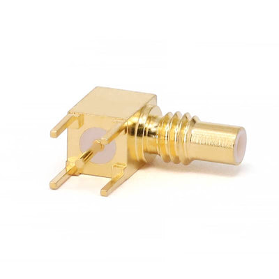 SSMC Male Connector for PCB wiht Right Angle | DC - 6GHz