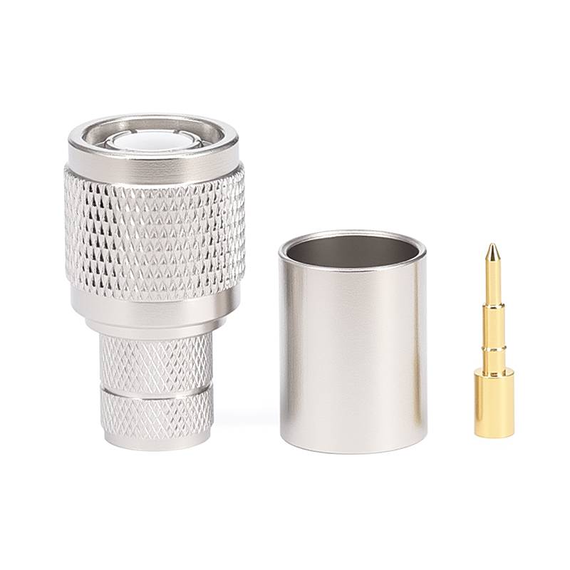 TNC Male Connector for LMR400 Series Cables | DC - 3GHz