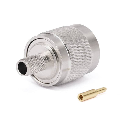 TNC Male Connector for RG223 & RG142 Series Cables | DC - 3GHz