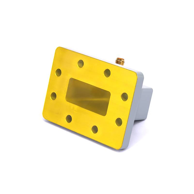 WR-137 to SMA Female Waveguide to Coax Adapters with UDR70 Flange, 5.38 - 8.17GHz
