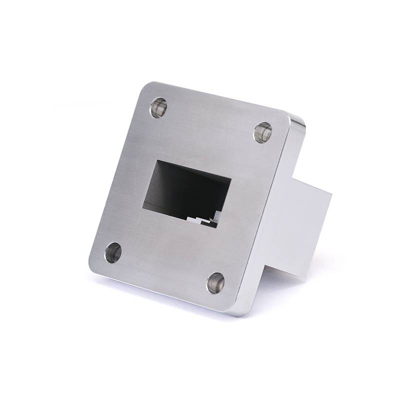 WR-75 to SMA Female Straight Waveguide to Coax Adapters with UBR120 Flange, 9.84 - 15GHz