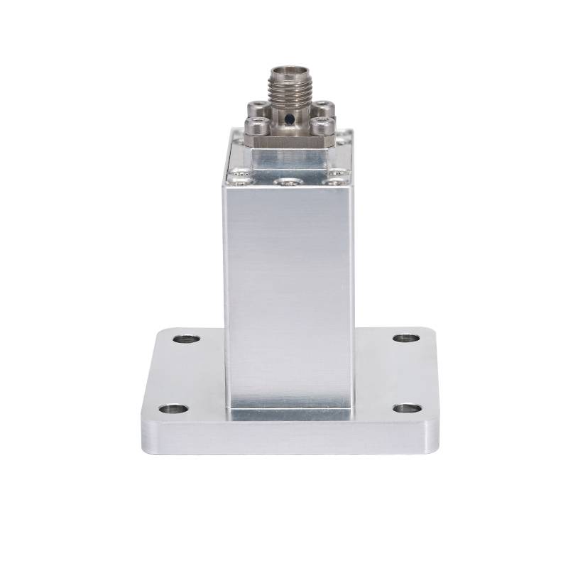 WR-90 to SMA Female Straight Waveguide to Coax Adapters with UBR100 Flange, 8.2 - 12.4GHz
