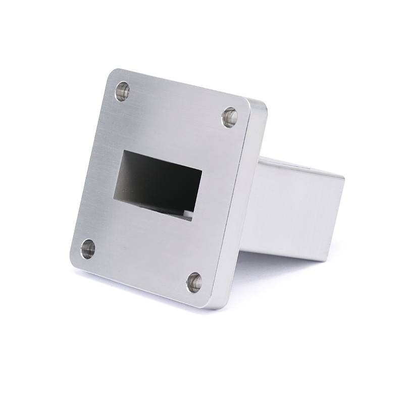 WR-90 to SMA Female Straight Waveguide to Coax Adapters with UBR100 Flange, 8.2 - 12.4GHz