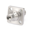 1.0mm Female to 1.0mm Female 4 Hole Flange Straight Precision Adapter | DC-110GHz