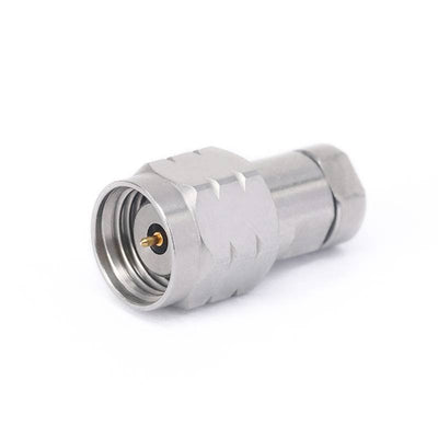 1.85mm Male RF Load Termination Up To 65 GHz, 0.5 Watts, Passivated Stainless Steel