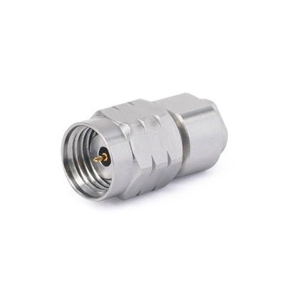 1.85mm Male RF Load Termination Up To 65 GHz, 2 Watts, Passivated Stainless Steel