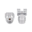 1.85mm End Launch Solderless Connector | 2 Hole Flange | Hole Spacing 5mm | Pin 0.26mm | DC-67GHz
