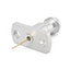 1.0mm Female End Launch Connector | 2 Hole Flange | Hole Spacing 7.1mm | With Pin Diameter 0.23mm | DC-110GHz