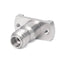 1.0mm Female Solderless PCB Connector with 2 Hole Flange for Microstrip |  DC - 110GHz
