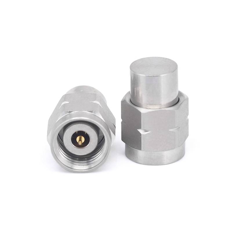 2.4mm Male RF Load Termination Up To 40 GHz, 0.5 Watts, Passivated Stainless Steel