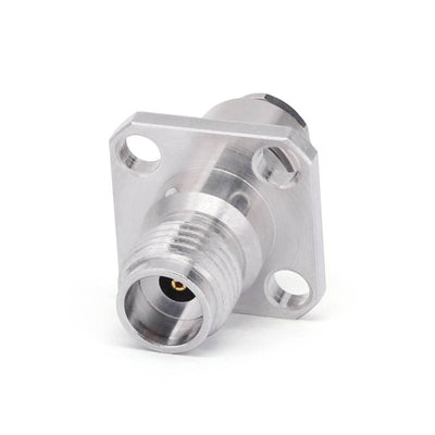 2.4mm Female Connector with 4 Hole Flange for .086'' Series Cables, DC - 50GHz