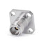 2.4mm Female Connector Field Replaceable with 4 Hole Flange,  DC - 50GHz