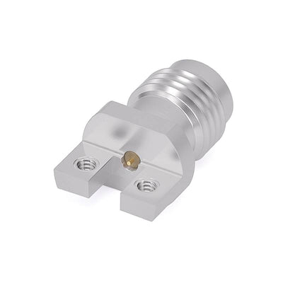 2.4mm End Launch Solderless Connector | 2 Hole Flange | Hole Spacing 5mm | Pin 0.26mm | DC-50GHz