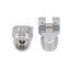 2.4mm End Launch Solderless Connector | 2 Hole Flange | Hole Spacing 5mm | Pin 0.26mm | DC-50GHz