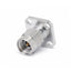 2.92mm Male Connector Field Replaceable with 4 Hole Flange,  DC - 40GHz