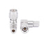 2.92mm Male Right Angle RF Connector for 0.086" Coax Cable | Solder Attachment | DC–40GHz