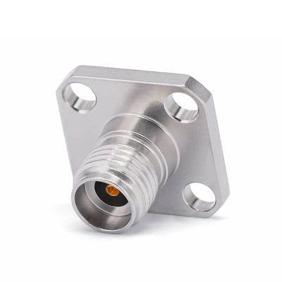 2.92mm Female Connector Field Replaceable with 4 Hole Flange, Acceptable Pin Diameter 0.3mm, DC - 40GHz