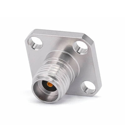 2.92mm Female Connector Field Replaceable with 4 Hole Flange, Acceptable Pin Diameter 0.51mm, DC - 40GHz