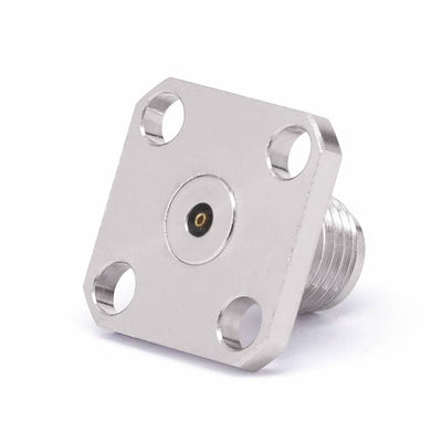 2.92mm Female Connector Field Replaceable with 4 Hole Flange, Acceptable Pin Diameter 0.51mm, DC - 40GHz