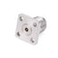 2.92 Female Field Replaceable Connector | 4 Hole Flange | Hole Spacing 6.35mm | Acceptable Pin Diameter 0.30mm | DC -40GHz