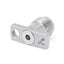 2.92mm Female Connector Field Replaceable with 2 Hole Flange | Hole Spacing 8.9mm | Accepts Ø0.23mm Pin | DC - 40GHz