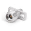 2.92mm Female Connector with 2 Hole Flange | Hole Spacing 8.6mm | Through-plate Metal Diameter 4mm and Length 3mm | DC - 40GHz