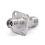2.92mm Female to 2.92mm Female Adapter with 4 Hole Flange, Hermetically Sealed, Through-wall Diameter 7mm, DC - 40GHz