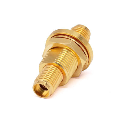 2.92 Female to 2.92 Female Hermetically Sealed Bulkhead Mount Adaptor, DC - 40GHz