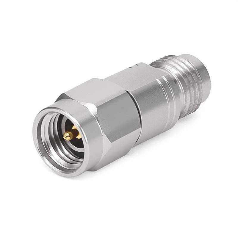 3.5mm Male to 1.85mm Female Straight Precision Adapter | DC to 26.5 GHz