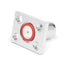 BMA Male Field Replaceable Connector | 4 Hole Flange | Hole Spacing 8.6mm | DC-22GHz | Accepts 0.38mm Pin