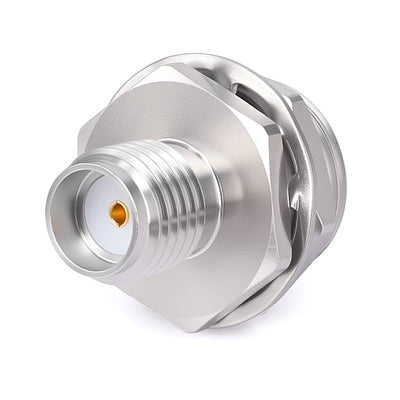 BMA Female  to SMA Female with  Bulkhead Mount  Adapter, DC - 18GHz