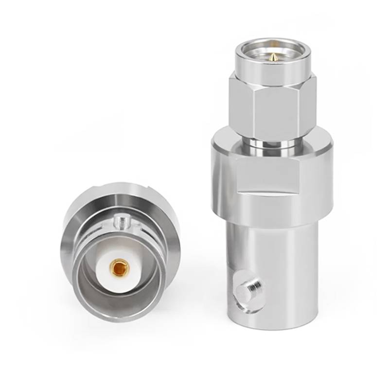 BNC Female to SMA Male Straight Adapter | DC to 3GHz